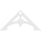 Ekena Millwork Pitch Sellek Architectural Grade PVC Gable Pediment, 72"W x 36"H x 1"P (12/12) GPP072X036X100SLK - alternate 4